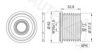 AUTEX 654199 Alternator Freewheel Clutch